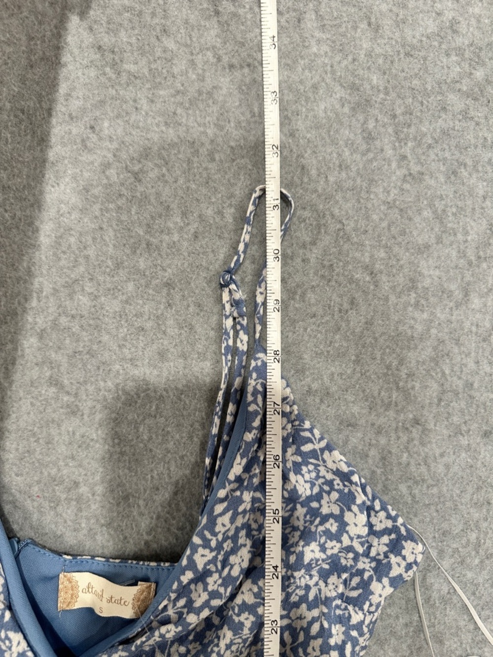 Altar'd State Light Blue and White Floral Sundress - Picture 8 of 9
